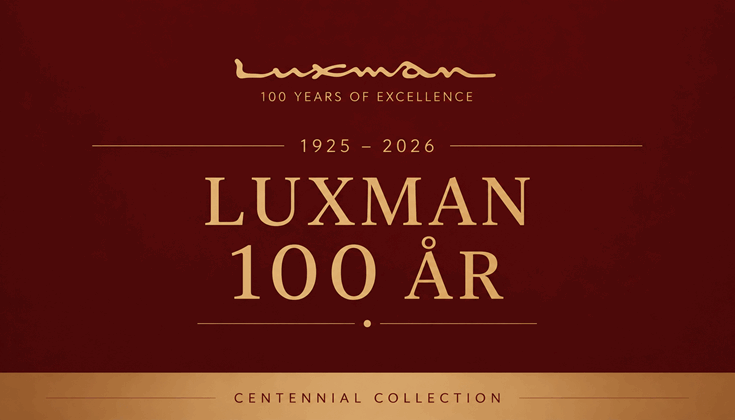 LUXMAN feirer 100år!