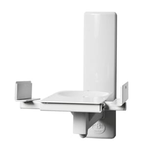 B-Tech BT77 White Ultragrip Pro Veggbrakett